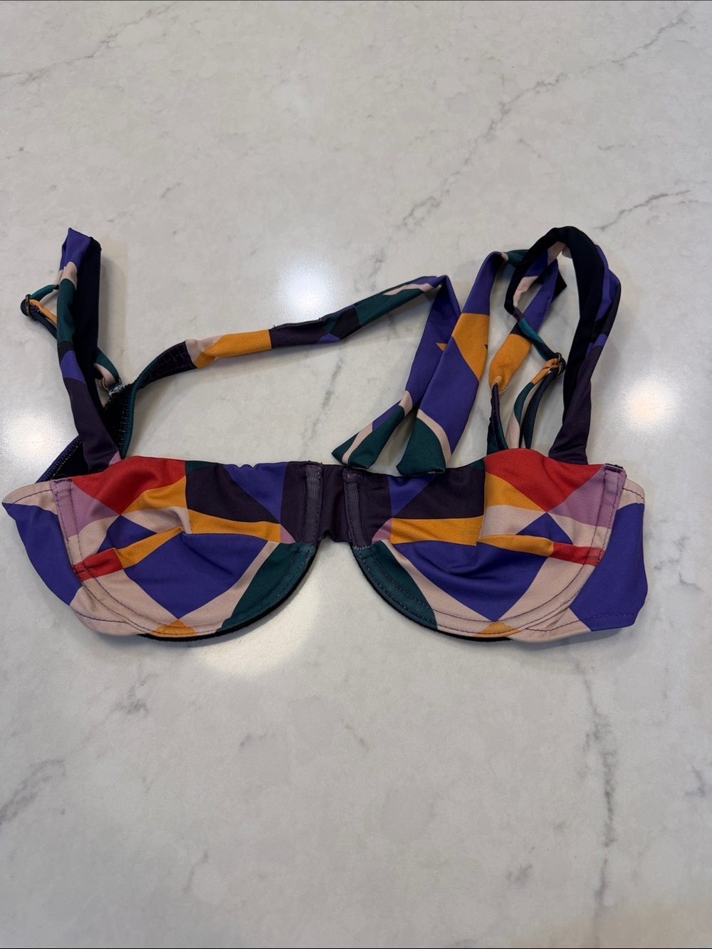 Farm Rio Geometric Color Bikini Top - Picture 3 of 5